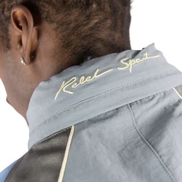 R3bel Denim Vintage Windbreaker Set (Grey) 3163-833