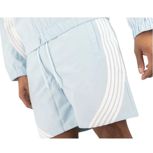 Rebel Minds Striped Nylon Shorts (Light Blue) A00-14905
