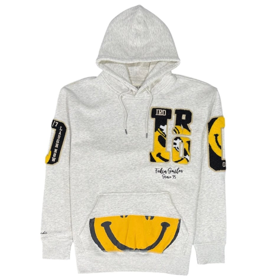 Iro-Ochi Fakin Smiles Hoodie (Grey) 321-33729