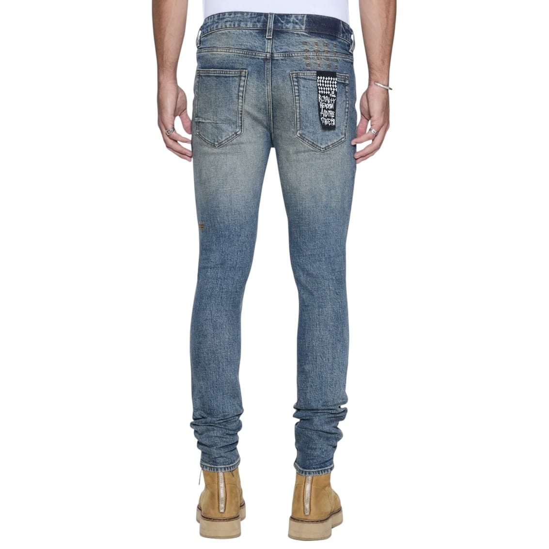 Ksubi Van Winkle Re-Up Denim Jean (Blue) MCO25DJ030