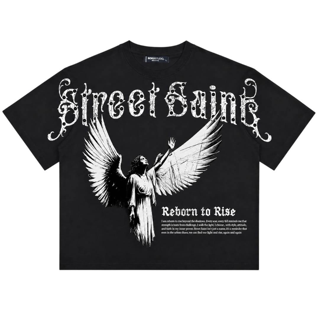 Roku Studios Street Saints Boxy Tee (Black)