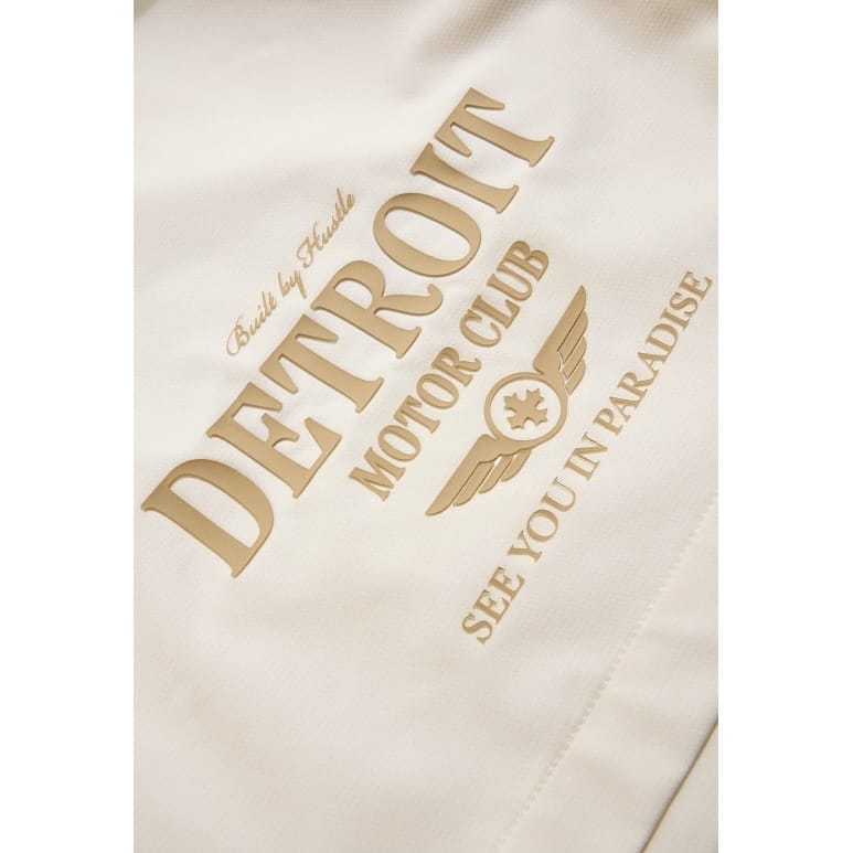 See You In Paradise Detroit Motor Club SS Shirt & Short Set (Cream)