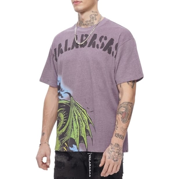 Valabasas Shura Tee (Purple) VLBS-VT1-1090