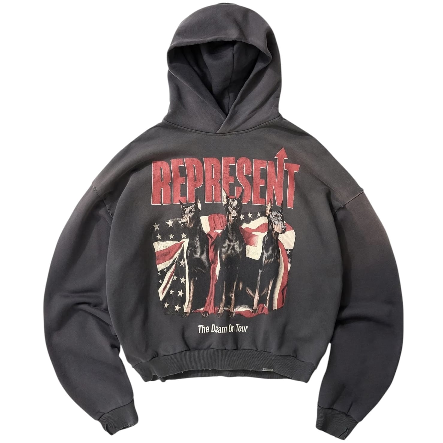 Represent Dream On Tour Hoodie (Sun Fade Grey) MLM100618-46