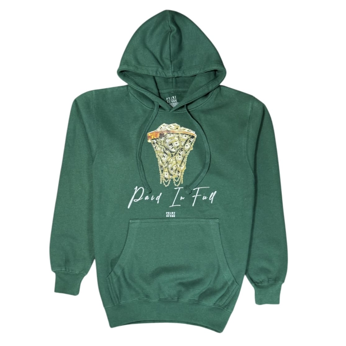 Point Blank Paid In Full Hoodie (Hunter Green) 100987