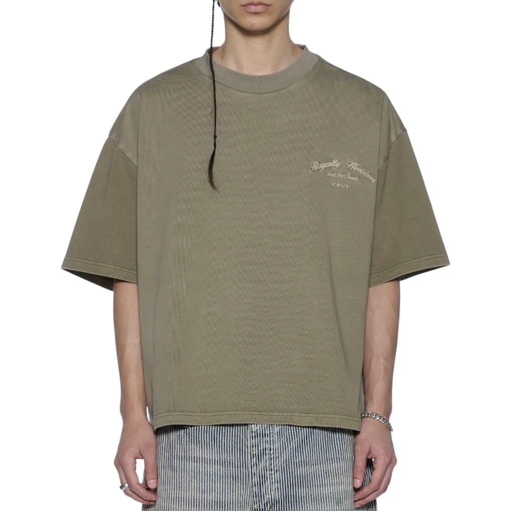 Ksubi Royalty Halen SS Tee (Militant Khaki) MSP26TE010