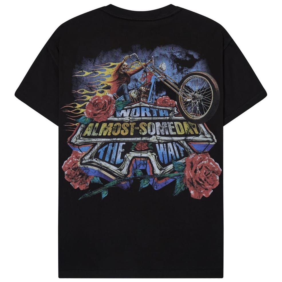 Almost Someday Chopper Tee (Black) AS-S26-083