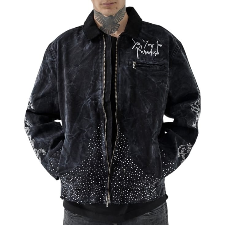 See You In Paradise Lucid Dreams Work Jacket (Vintage Black) 91671