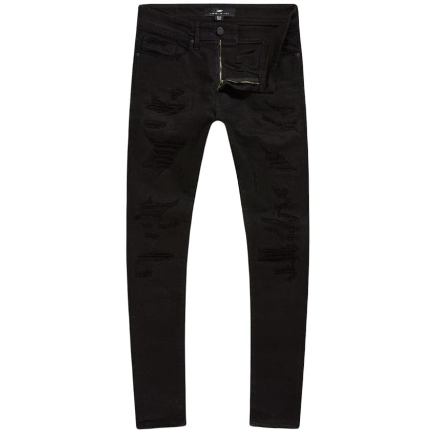 Jordan Craig Sean Slim Taper Fit Alkaline Denim (Jet Black) JS2337A