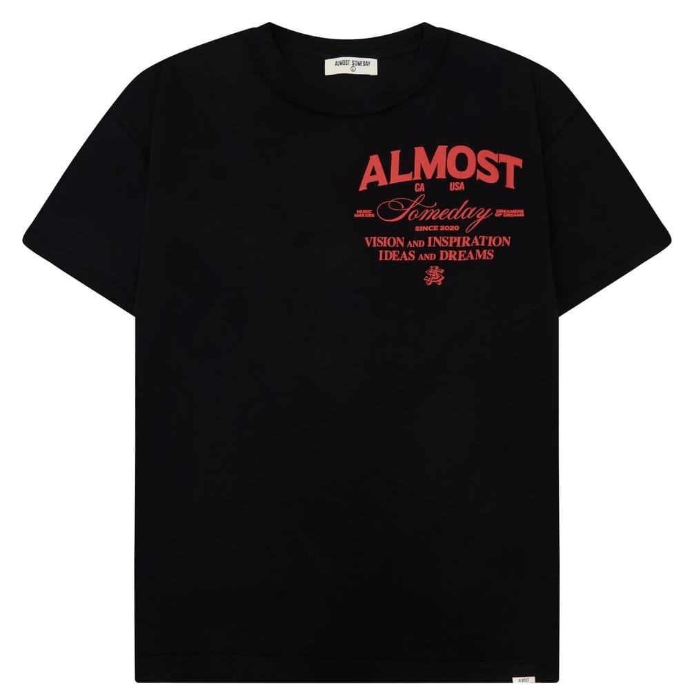 Almost Someday Beverly Tee (Black) AS-SUM26-026