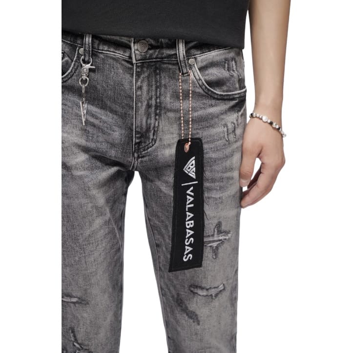 Valabasas Scimitar Skinny Jean (Grey Wash) VLBS-VJ2-1056