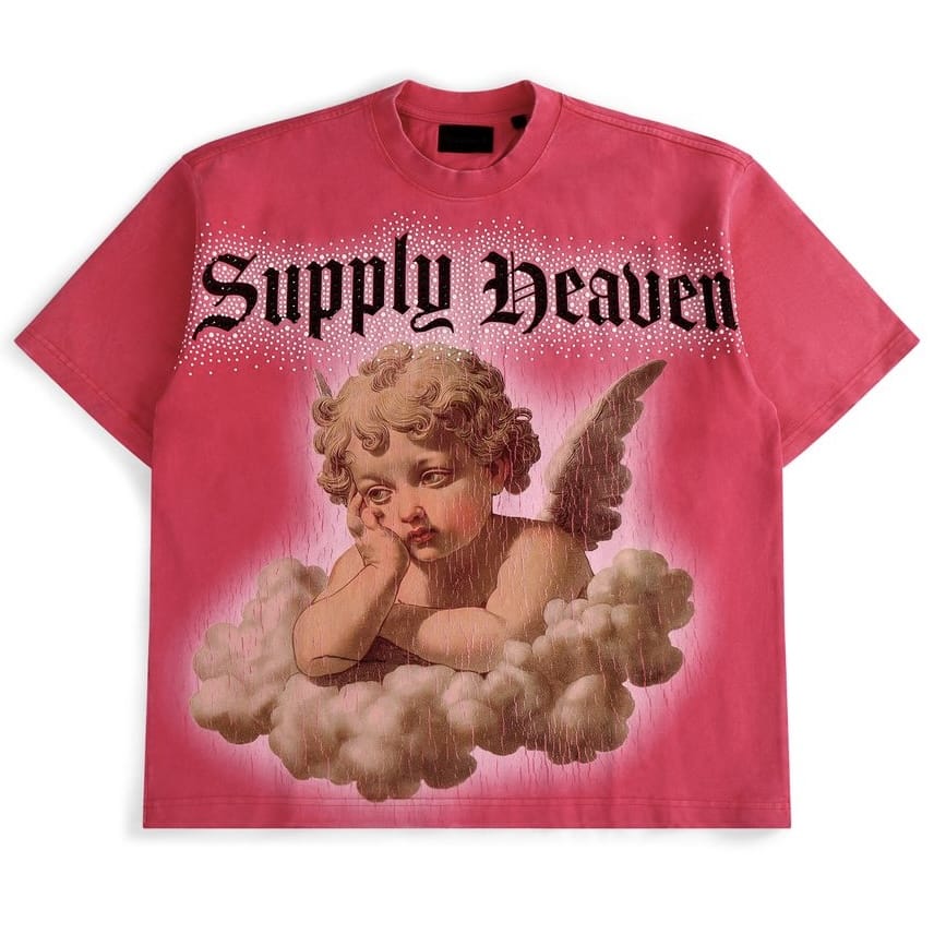 Supply Studios Supply Heaven Tee (Red) SPT26-18