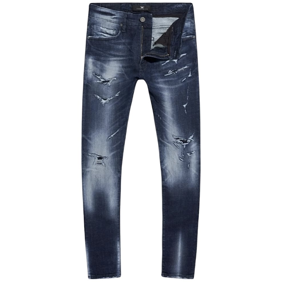 Jordan Craig Sean Slim Taper Fit Geostorm Denim (Aged Wash) JS2400