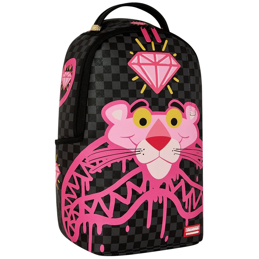 Sprayground Pink Panther Diamond Shark Backpack