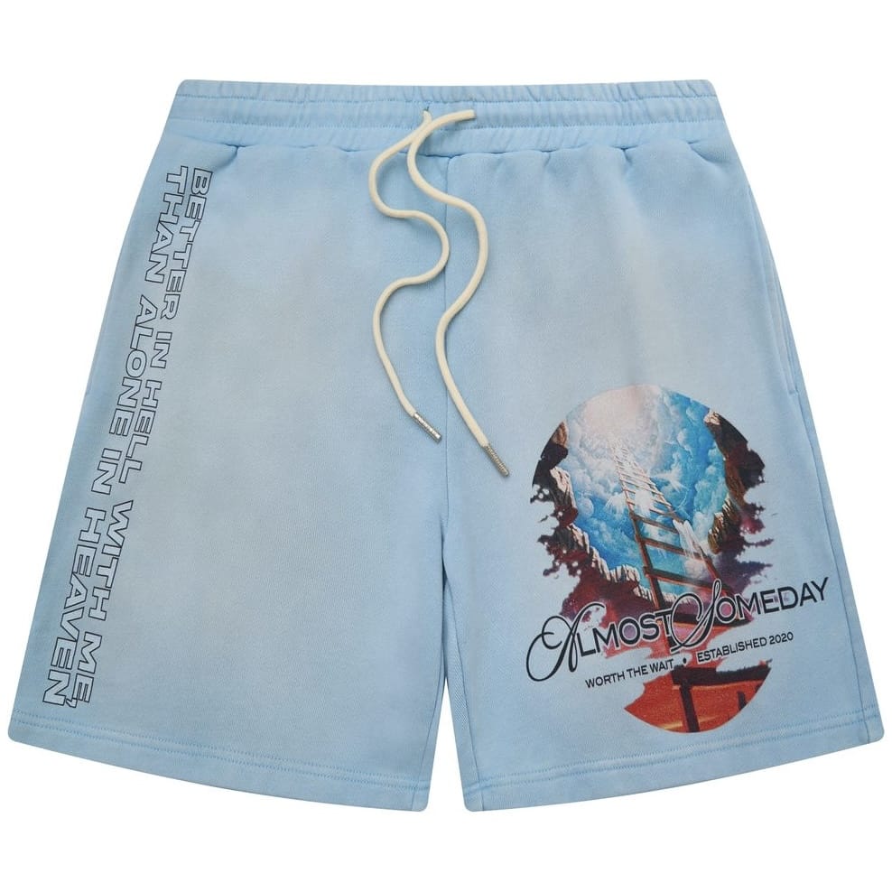 Almost Someday Crossroads Shorts (Sun Fade Baby Blue) AS-SUM26-036