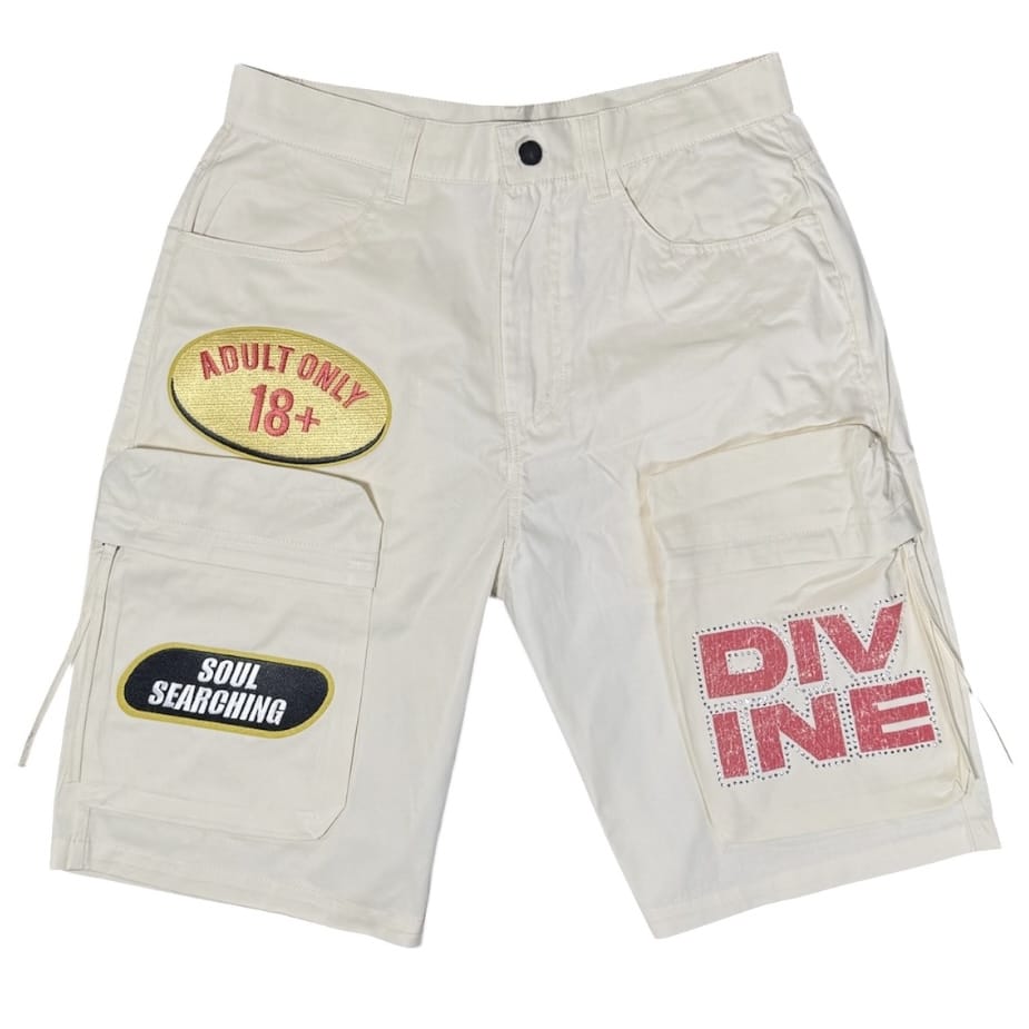 Roku Studios Divine Woven Shirt & Short Set (Eggshell)