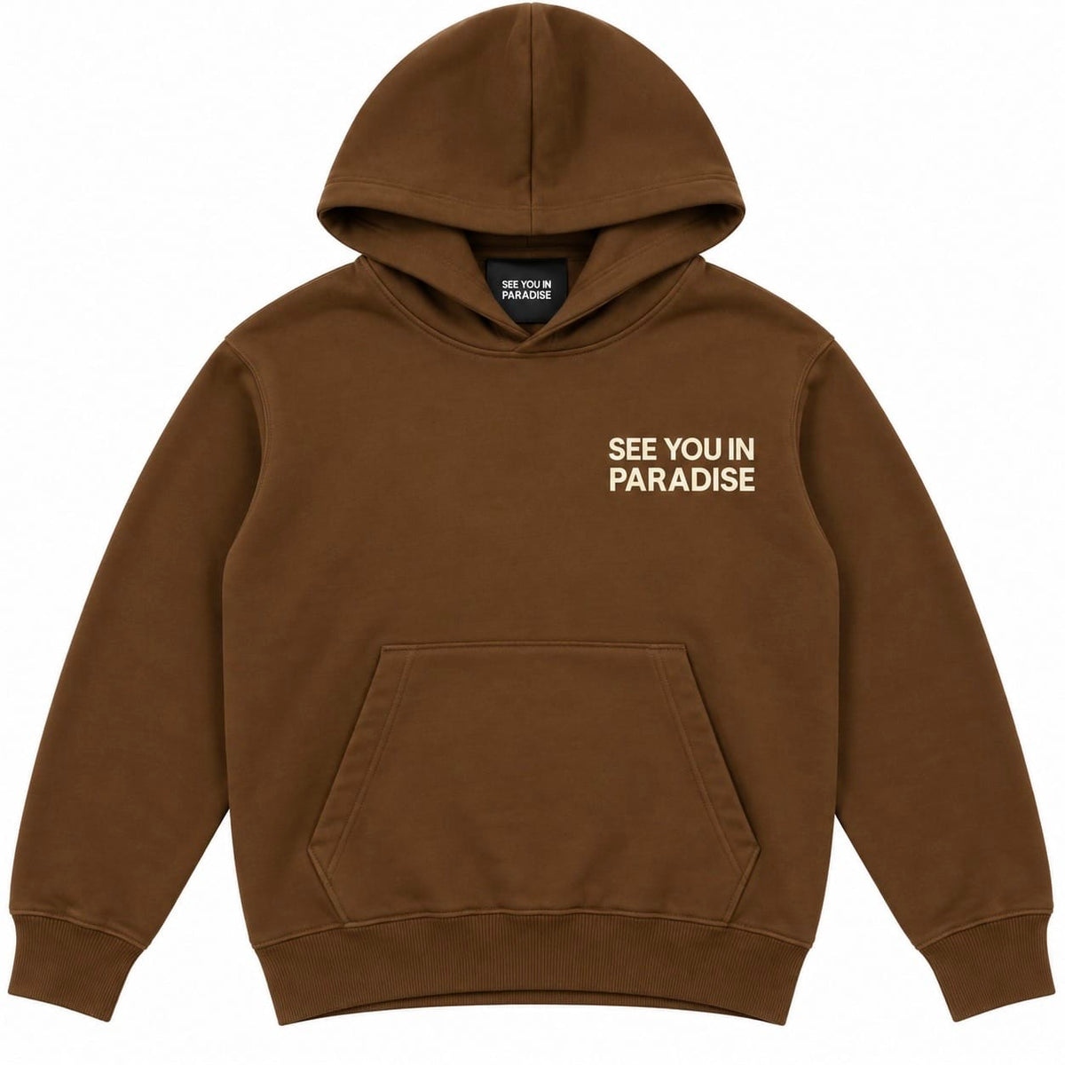 See You In Paradise Wingspan Hoodie (Brown/Cream) 8816H