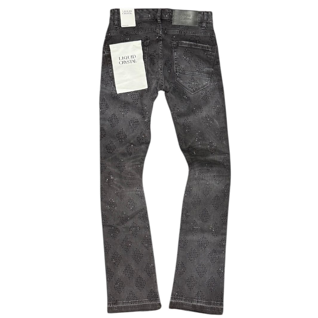 Liquid Crystals Diamond Crystals Denim (Black Shadow) JTF2317