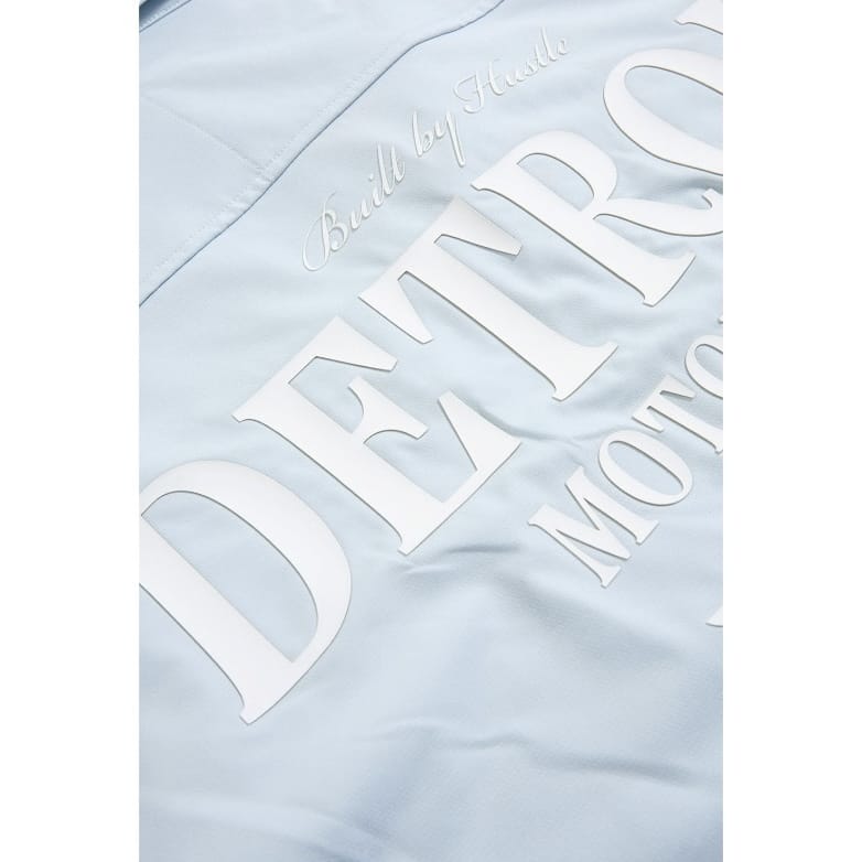 See You In Paradise Detroit Motor Club SS Shirt & Short Set (Light Blue)