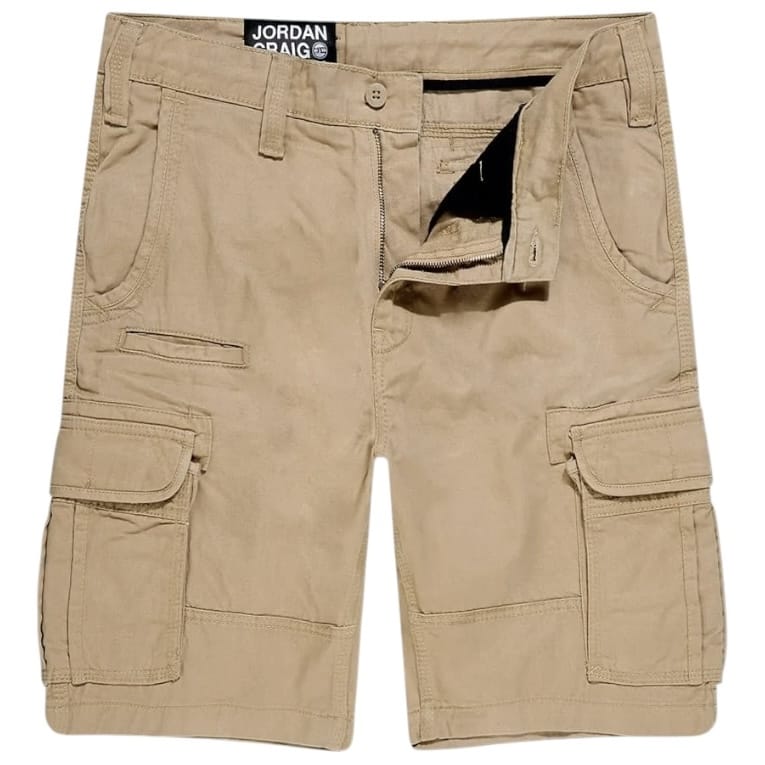 Jordan Craig Og Xavier Cargo Shorts (Khaki) 4462