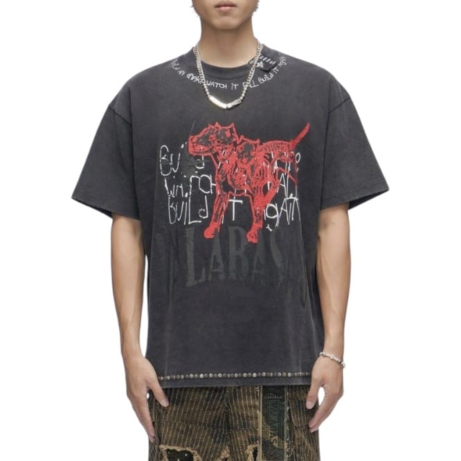 Valabasas Fallen Empire Tee (Vintage Black) VLBS-VT1-1119
