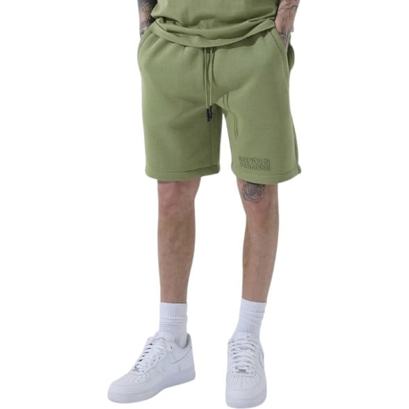 See You In Paradise Tonal Short Set (Desert Moss) 2078A/2078S
