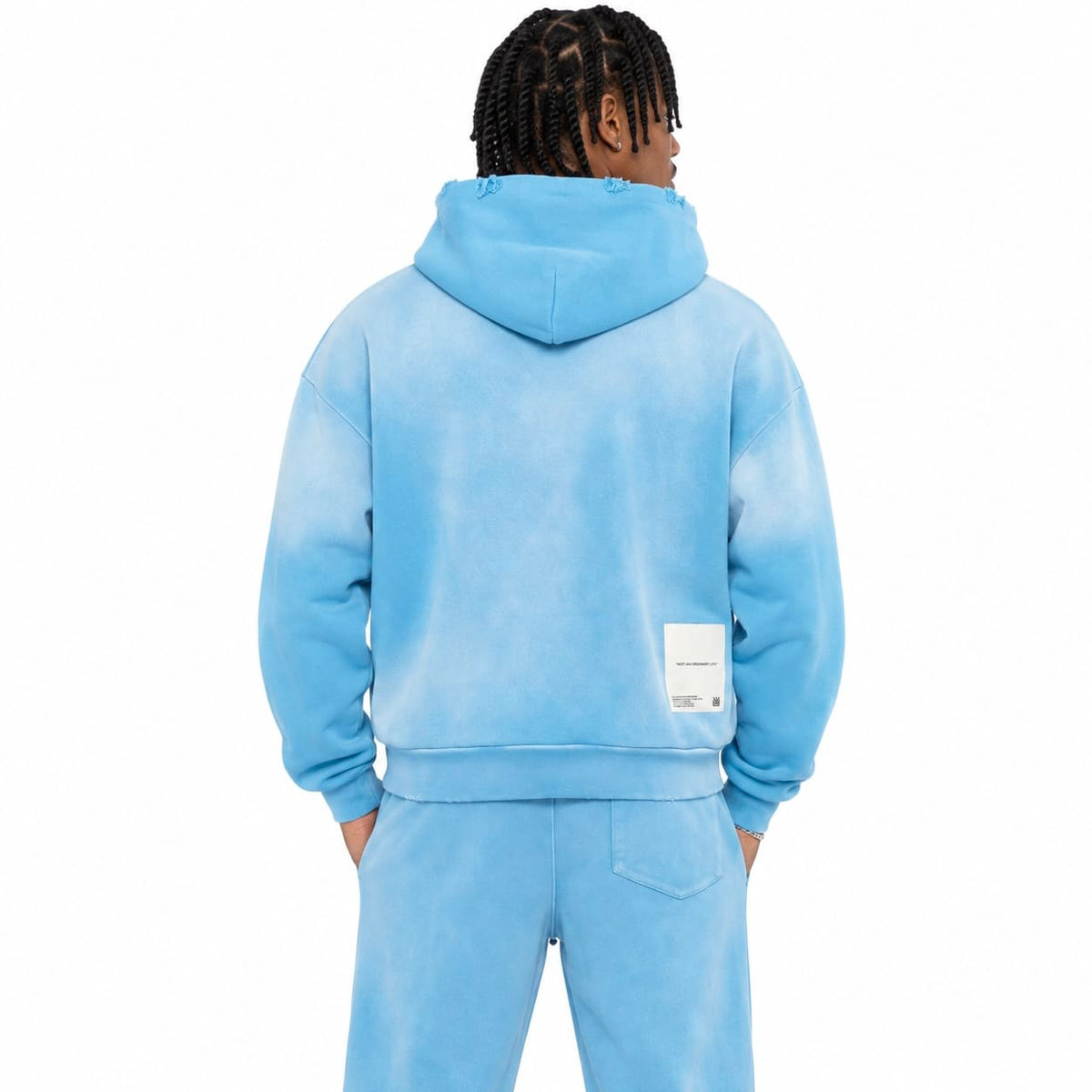 Cult Of Individuality F. Terry Po Sweatshirt & Sweatpants Set (Navagio Bay)