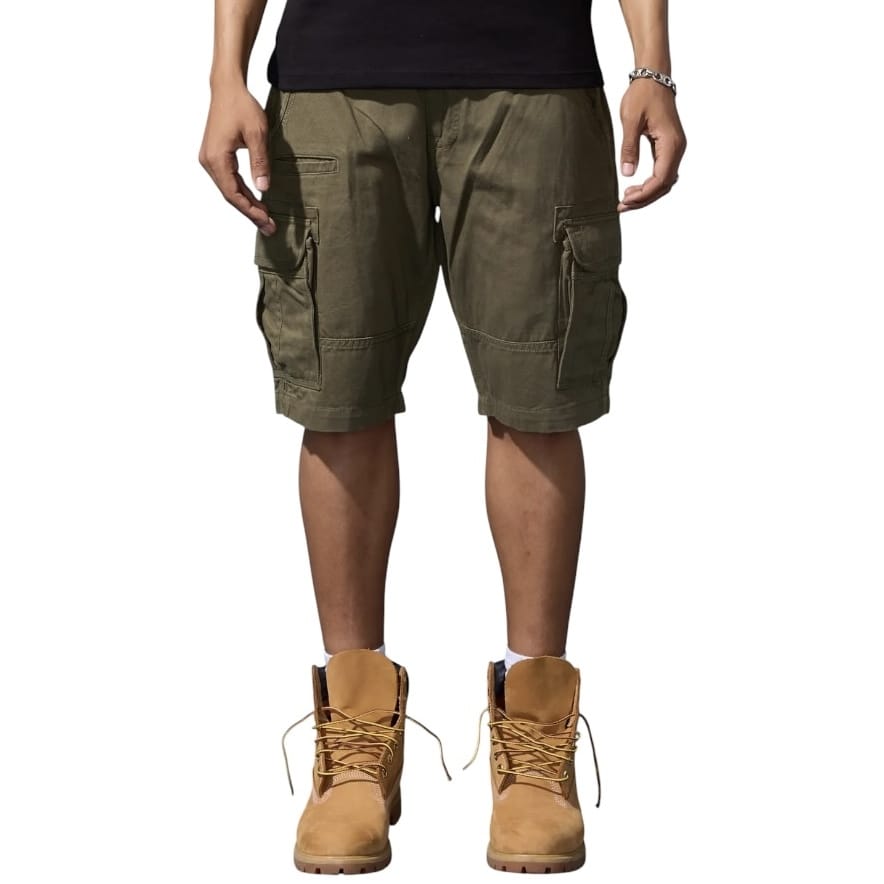 Jordan Craig Og Xavier Cargo Shorts (Army Green) 4462