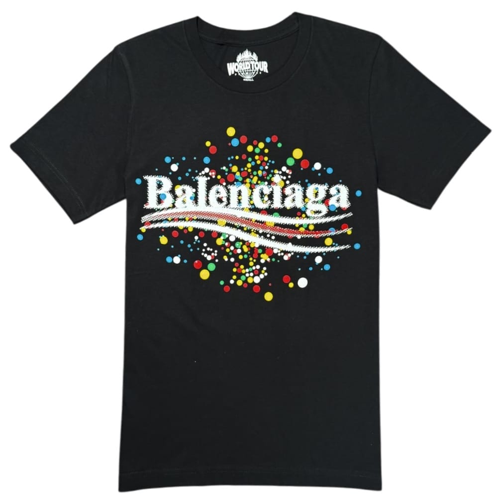 World Tour Spots T-Shirt (Black) WLDTR2433