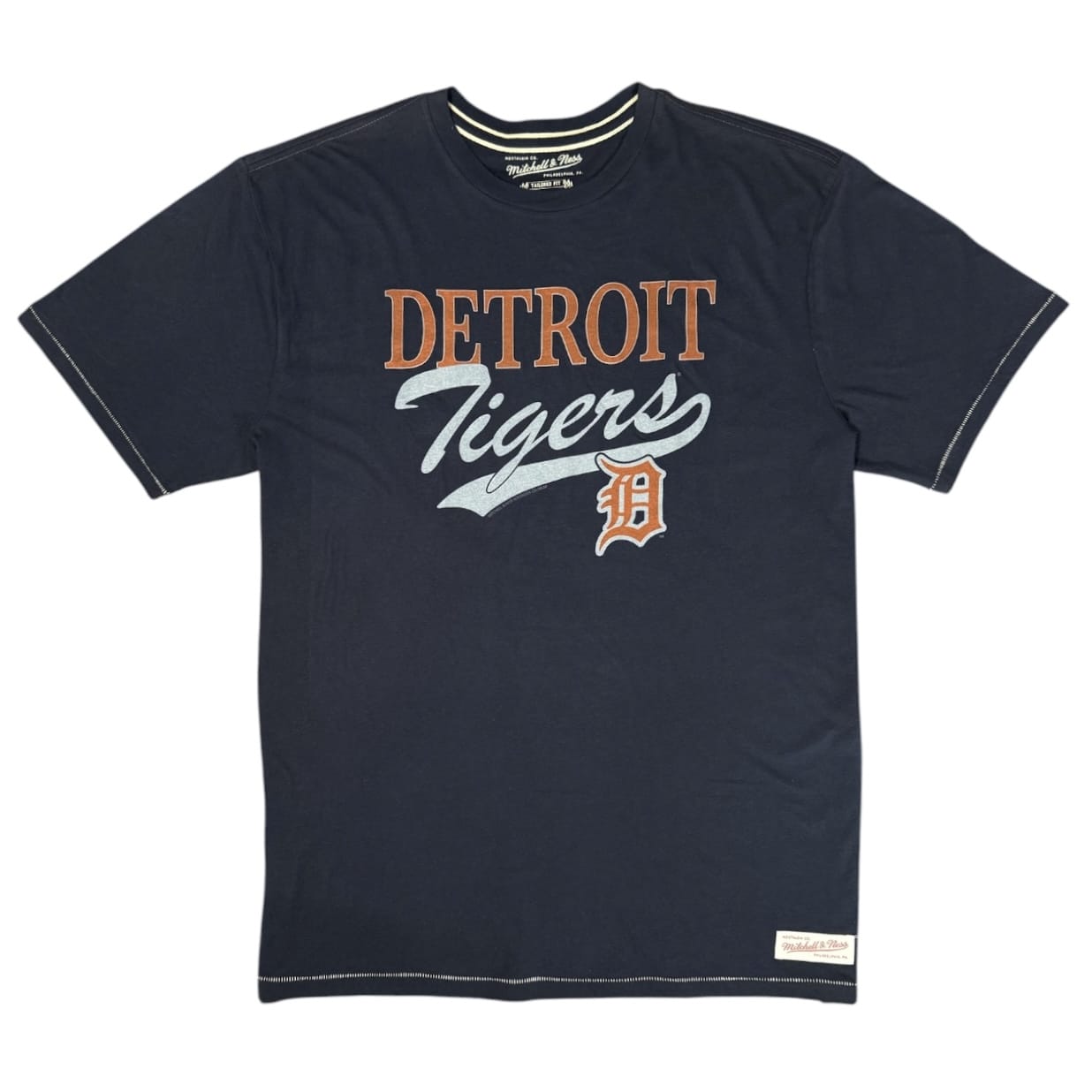 Mitchell & Ness Detroit Tigers T-Shirt (Navy) 3118NVY