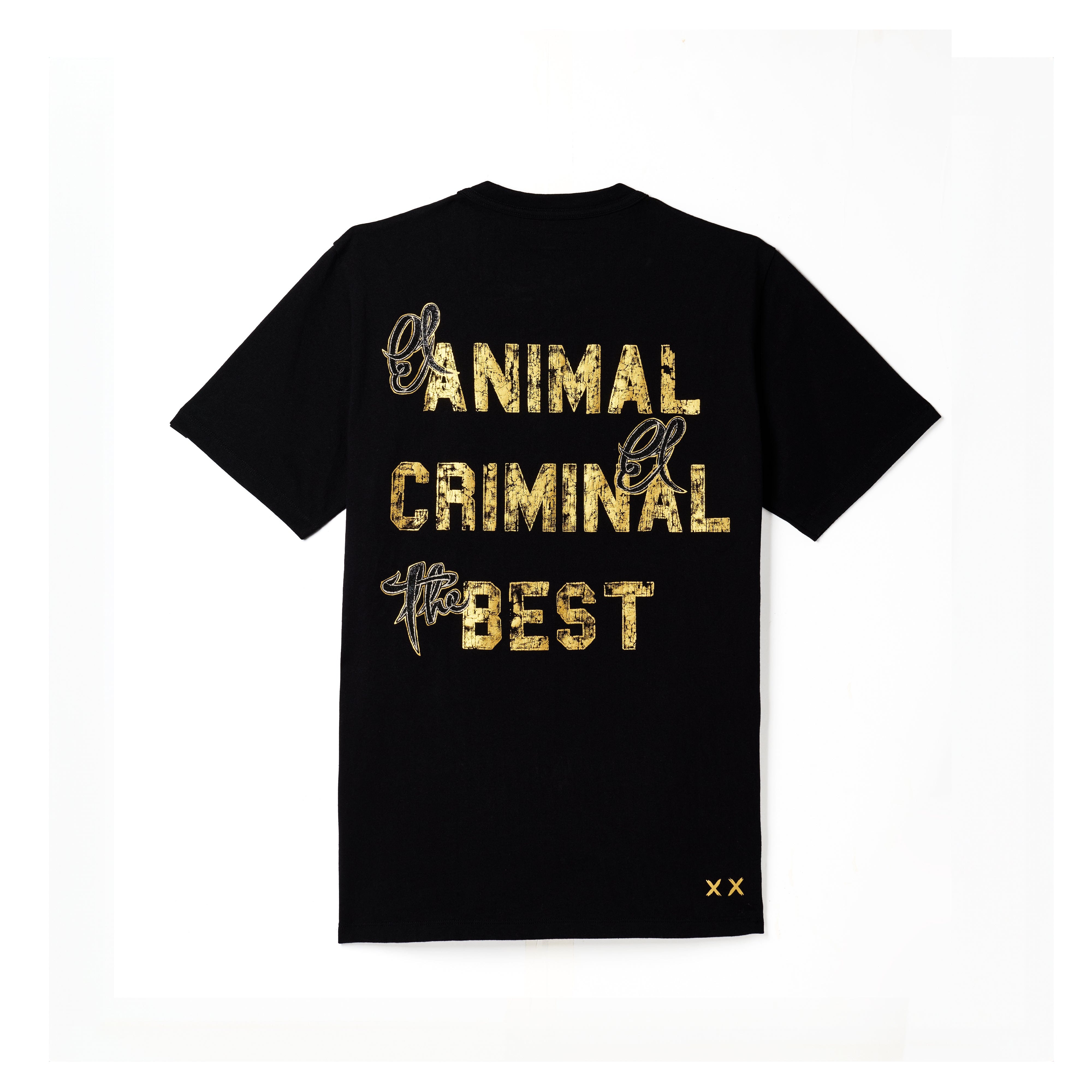 Cult x El Alfa Limited Edition Premium Crew Neck T-Shirt in Black