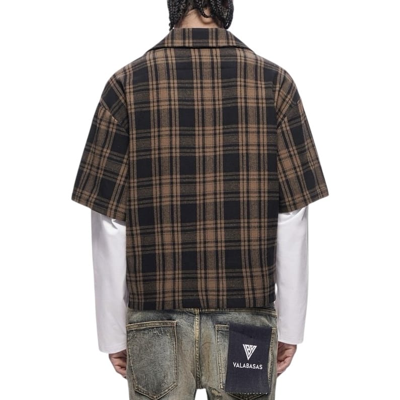 Valabasas Rip Double Layered Flannel (Brown) VLBS-VBD2-1021