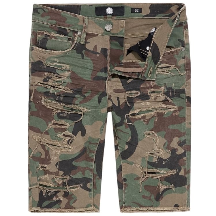 Jordan Craig OG Tulsa Camo Twill Shorts (Vintage Camo) J3228SC