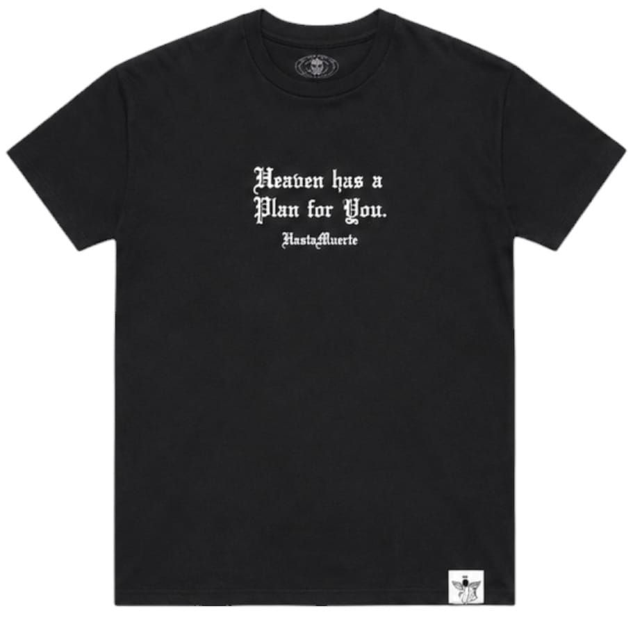 Hasta Muerte Jesus Pendant Tee (Black)