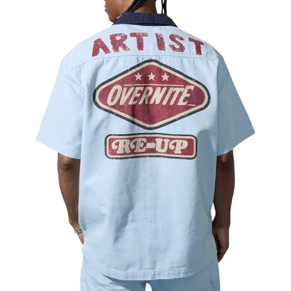 Jordan Craig The Re-Up Mechanic Shirt (Service Blue) 2059