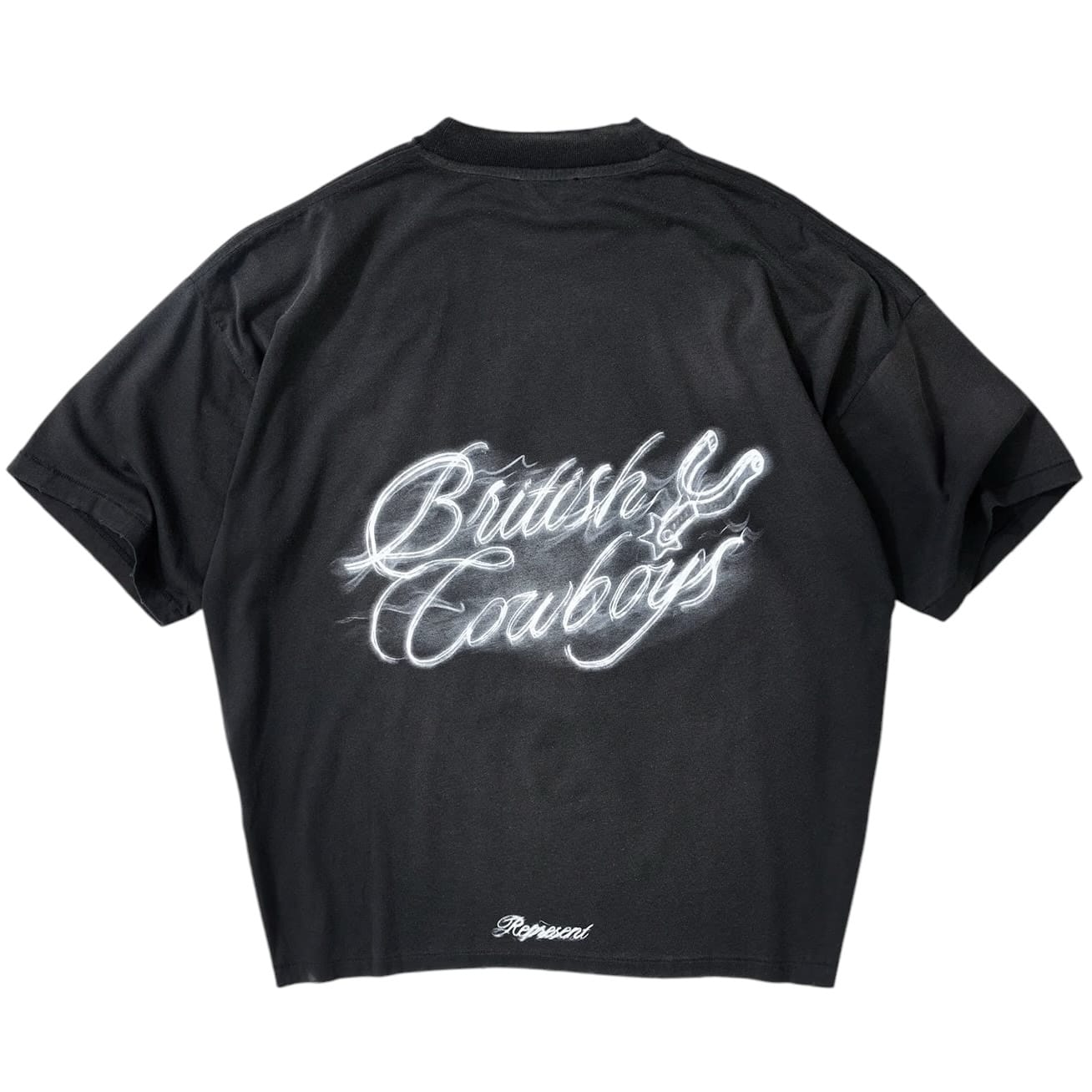 Represent British Cowboys Tee (Stained Black) MLM100592-04