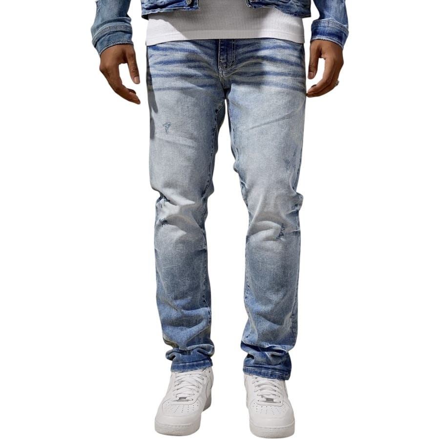 Jordan Craig Collins Straight Fit Foundry Denim Jean (River Blue) JC2385