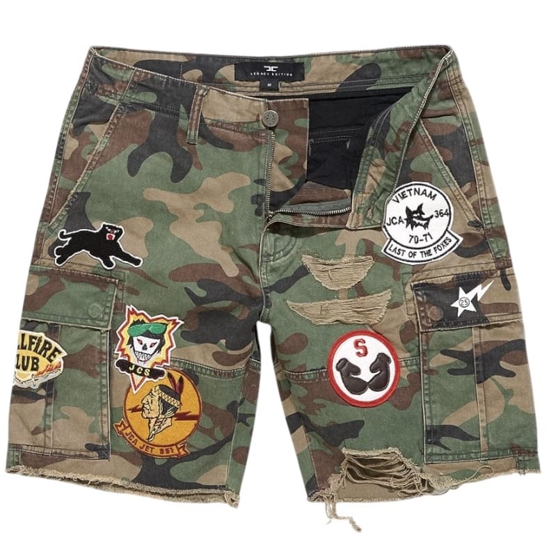 Jordan Craig Retro War Angel Cargo Shorts (Vintage Camo) JB4437C