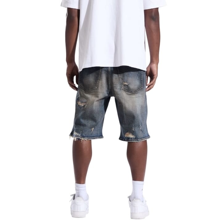 Crysp Cena Denim Short (Indigo) CRY-SUM26-022