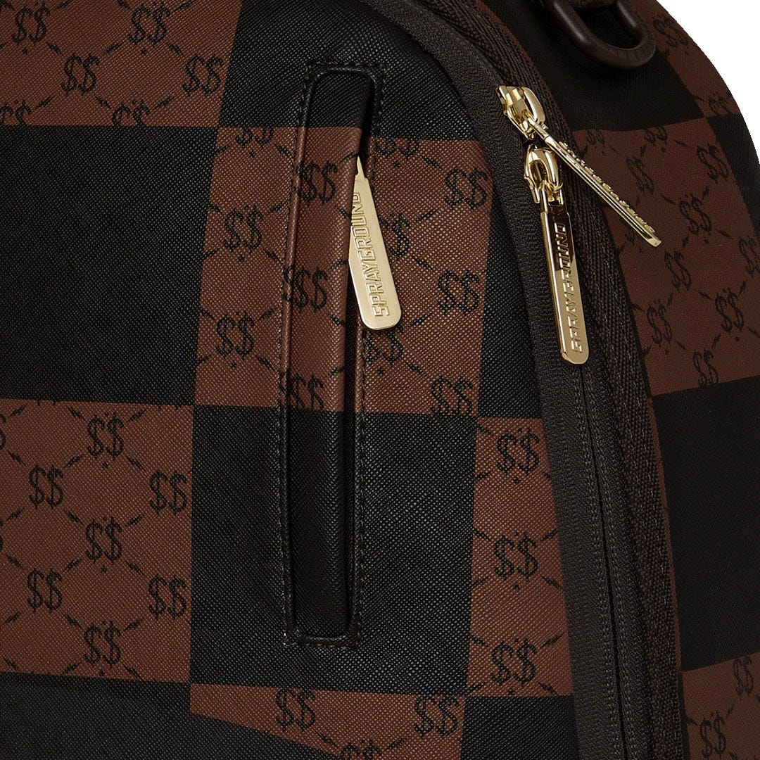 Sprayground That Big Check Shark Backpack