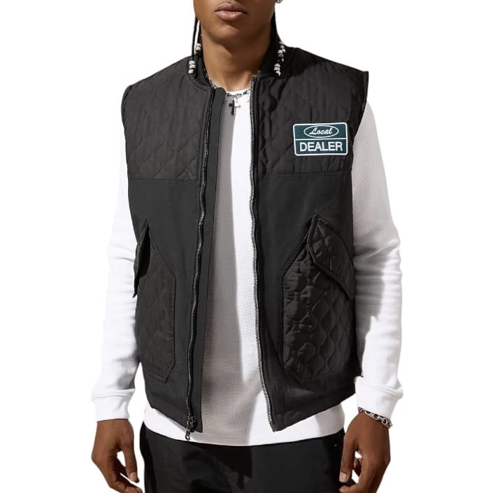 Jordan Craig Local Dealer Service Quilted Vest (Black) 91773V