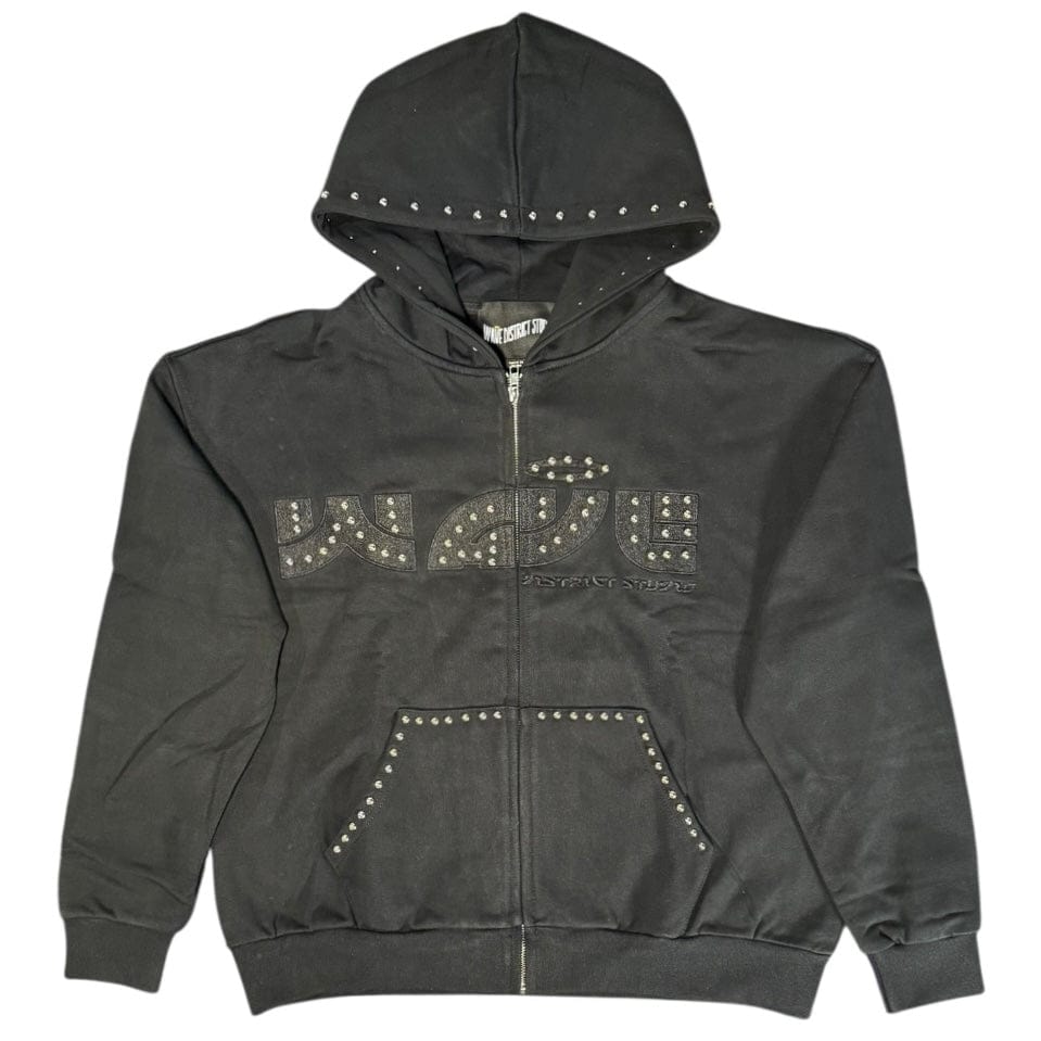 Mr. Wave Studio District Zip Hoodie (Black) WDS-2H005A
