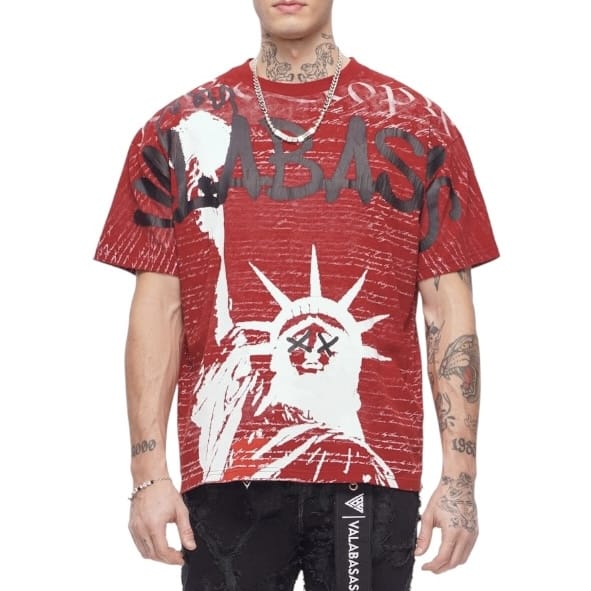 Valabasas Freedom Tee (Rustic Red) VLBS-VT1-1104