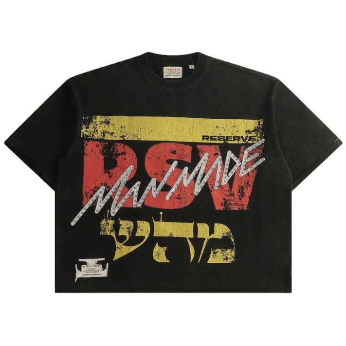 Reserve Man Made Tee (Black) RT26-12