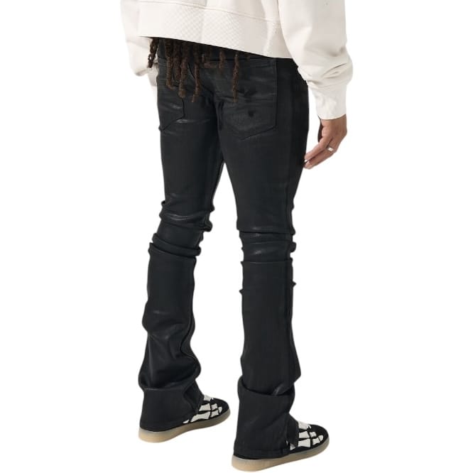 Serenede Onyx Stacked Jean (Coated Black) ONYXSTKD-CTDBLK