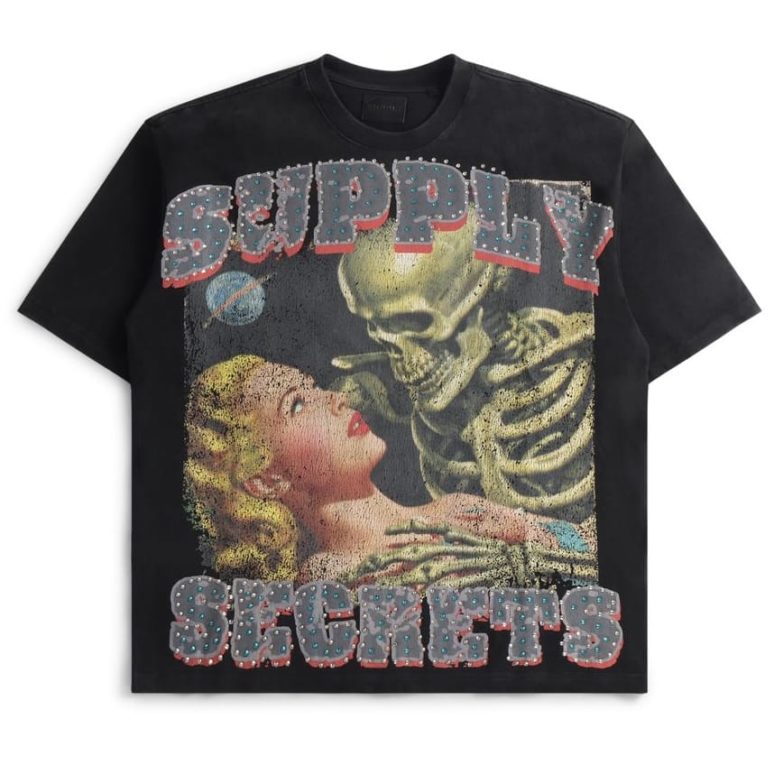 Supply Studios Secrets Tee (Black) SPT26-15