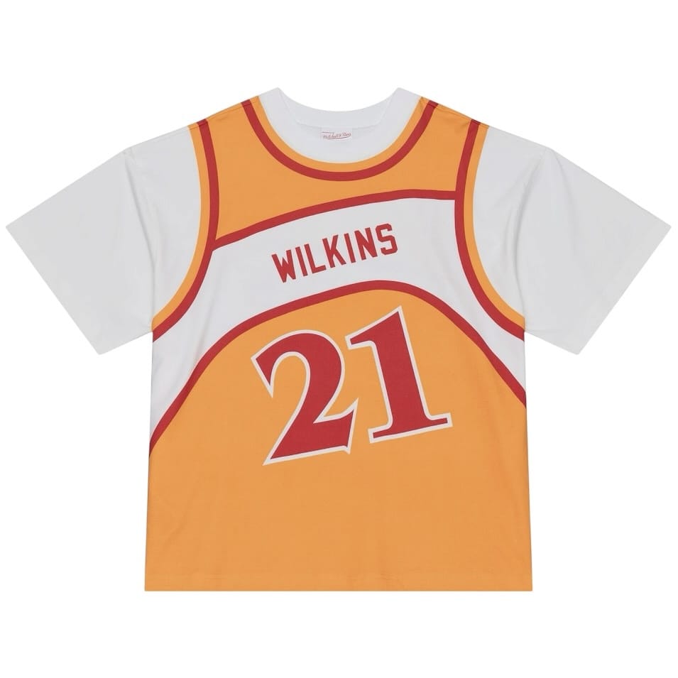 Mitchell & Ness Atlanta Hawks 1986-87 Best In Class Jersey Tee (Gold)