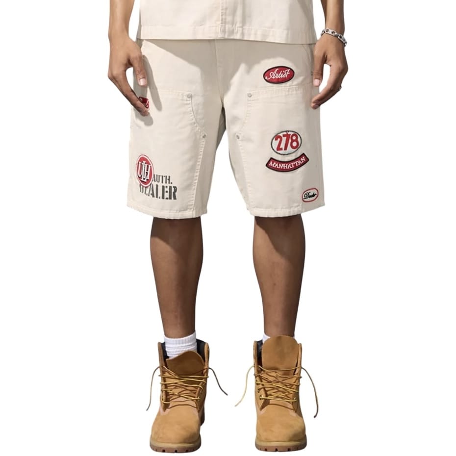 Jordan Craig The Retro Re-Up Shorts (Bone) 2058S