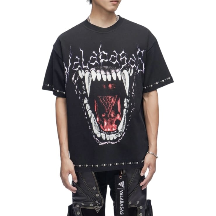 Valabasas Vicious Tee (Vintage Black) VLBS-VT1-1129