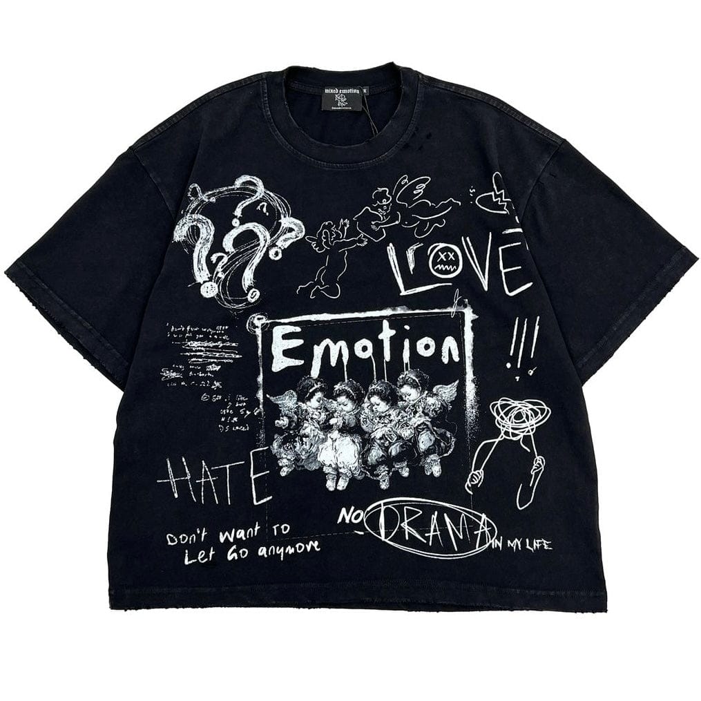 Mixed Emotion Chaos Tee (Black)
